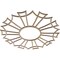 Ekena Millwork Augustus Wood Fretwork Pierced Ceiling Medallion, Hickory, 22"OD x 7 3/4"ID x 1/4"T CMWP22X22X0250AUHI - alternate 5